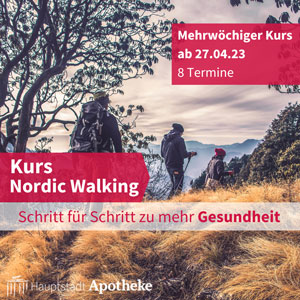 Nordic Walking - Schritt für Schritt zu mehr Gesundheit!