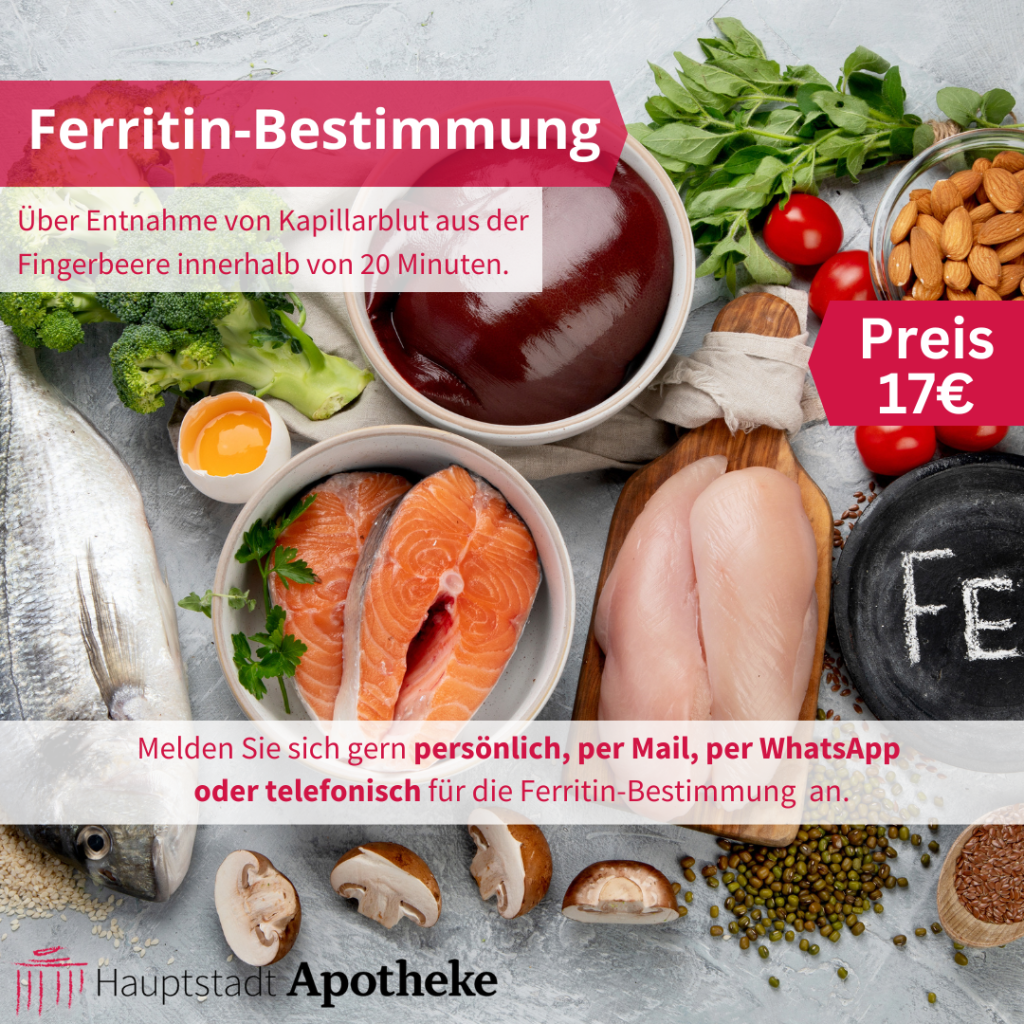 NEU: Ferritin-Bestimmung